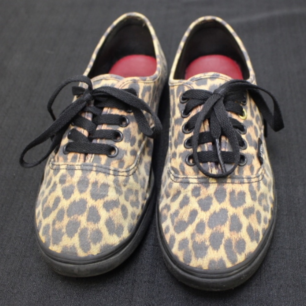 Leopard Print Vans - image 1